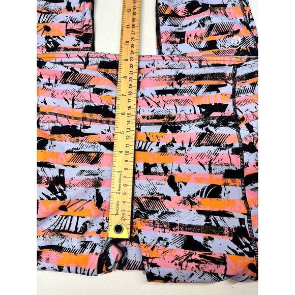 Lululemon Speed Up Crop 21" Inseam Inversion Multi Orange Pink Black Size 8 - Picture 4 of 7